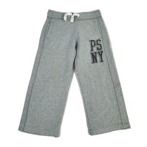 P.s. Aeropostale Kids Fleece Lined Gray Drawstring Sweatpants